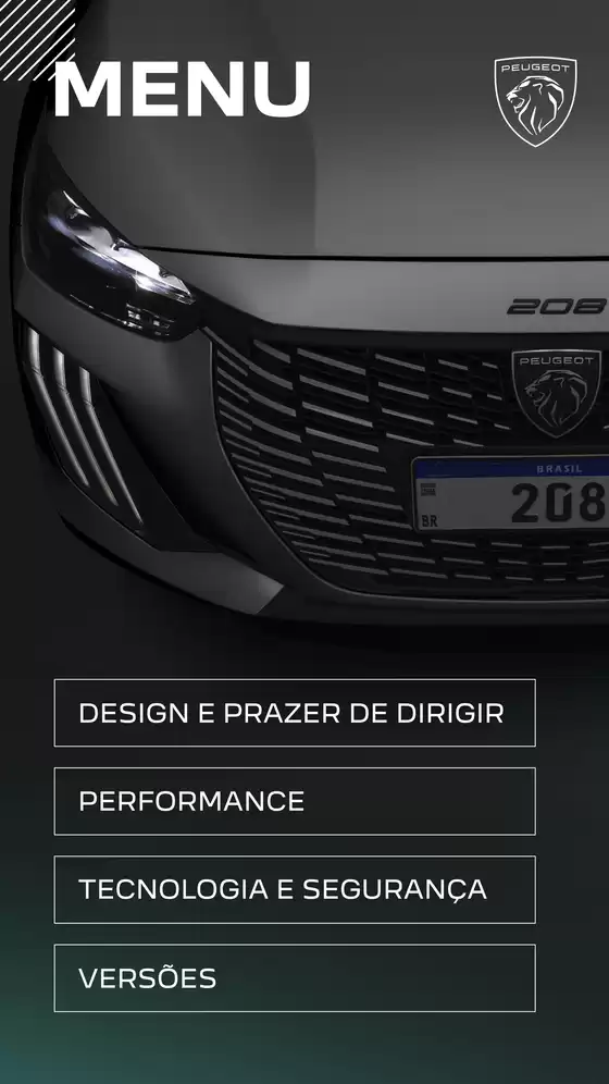 NOVO PEUGEOT 208