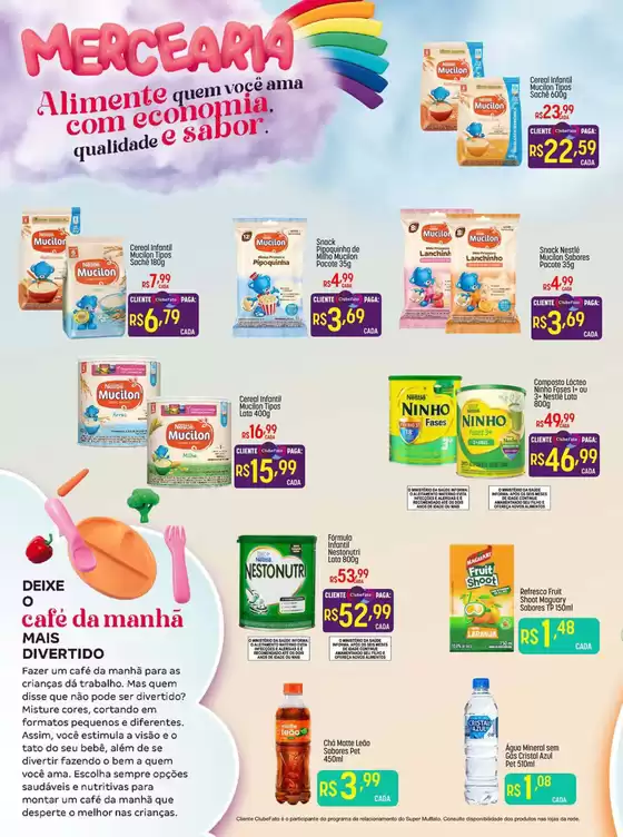 Ofertas especiais atraentes para todos