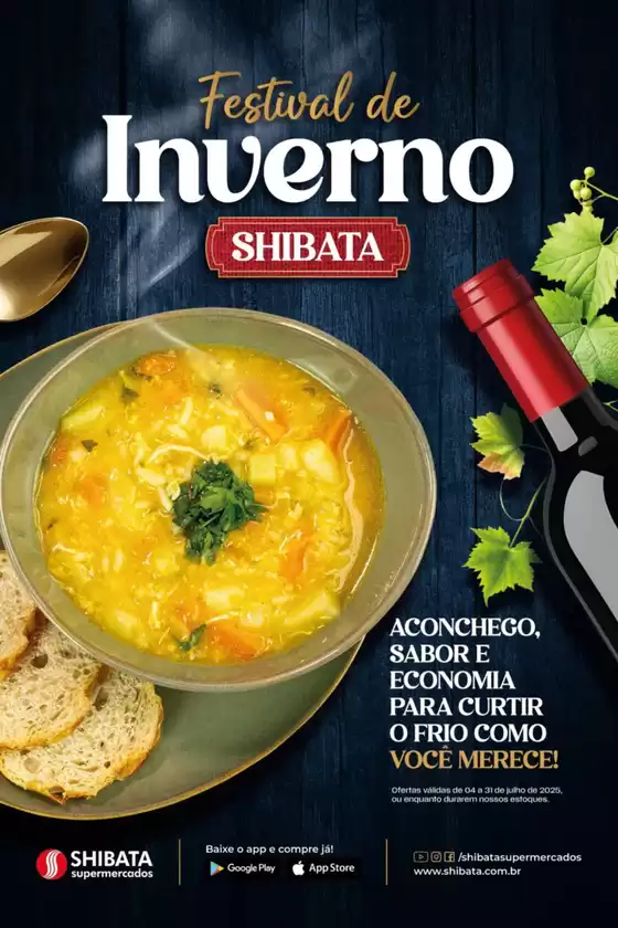 Catálogo Shibata Supermercados em São José dos Campos | Grandes descontos em produtos selecionados | 2025-07-04T00:00:00.000Z - 2025-07-31T00:00:00.000Z