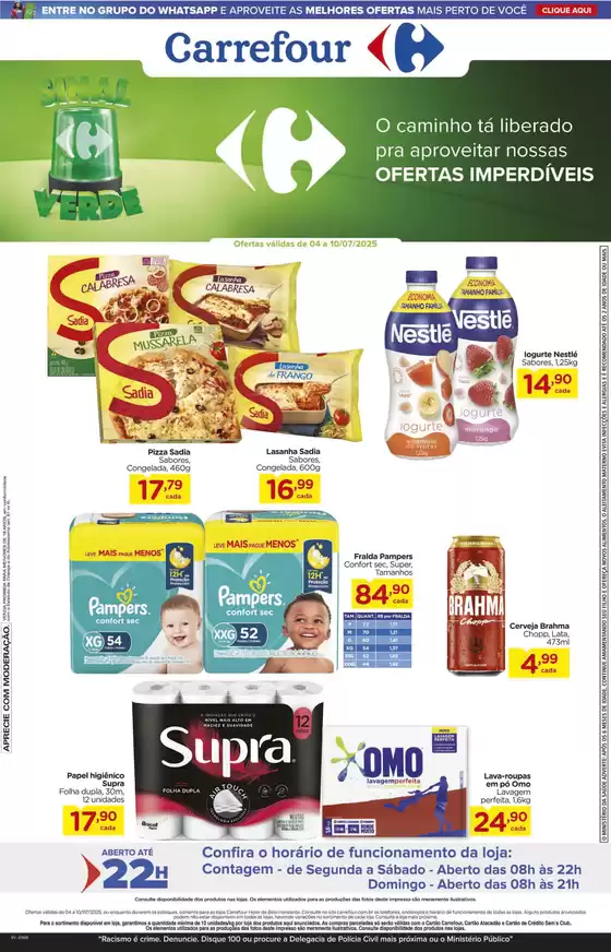 Catálogo Carrefour em Belo Horizonte | Nossas melhores ofertas para você | 2025-07-07T00:00:00.000Z - 2025-07-10T00:00:00.000Z