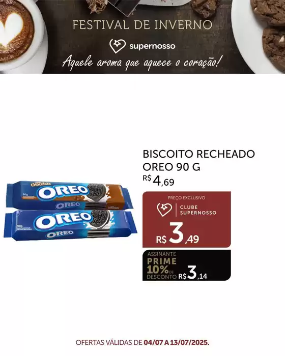 Catálogo Super Nosso em Belo Horizonte | Encarte Super Nosso | 2025-07-04T00:00:00.000Z - 2025-07-13T00:00:00.000Z