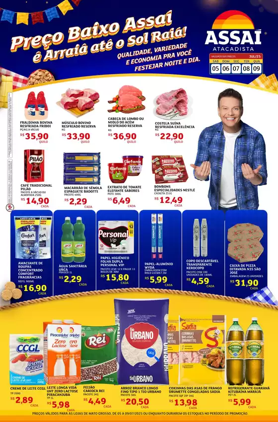 Catálogo Assaí Atacadista em Cuiabá | Pechinchas e ofertas atuais | 2025-07-07T00:00:00.000Z - 2025-07-09T00:00:00.000Z