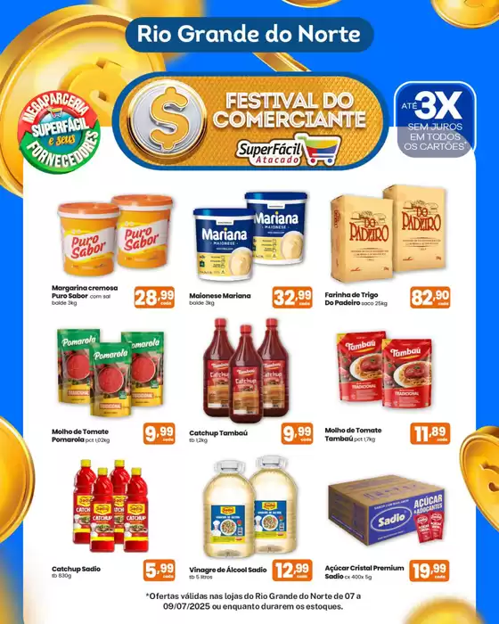 Catálogo SuperFácil Atacado em Natal | Festival Do Comercante | 2025-07-07T00:00:00.000Z - 2025-07-09T00:00:00.000Z