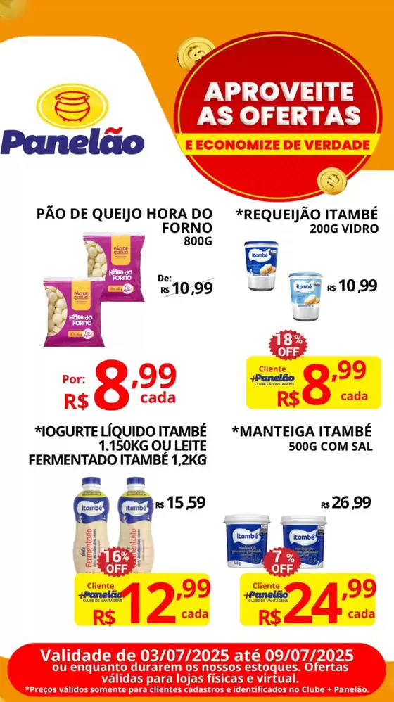 Catálogo Panelão Supermercados | Aproveite As Ofertas | 2025-07-08T00:00:00.000Z - 2025-07-09T00:00:00.000Z