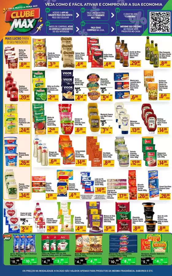 Promoções especiais em andamento