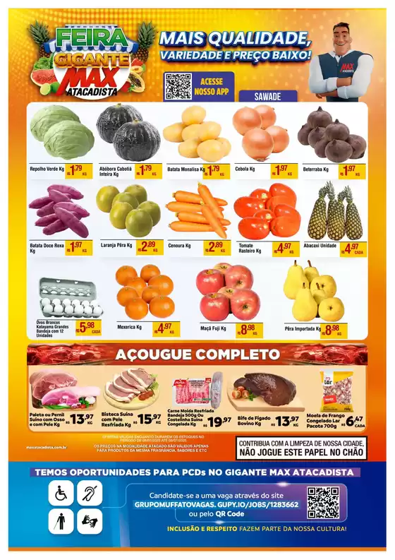 Grandes descontos em produtos selecionados
