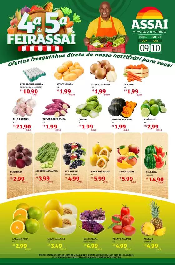 Catálogo Assaí Atacadista em Sete Lagoas | Descubra ofertas atraentes | 2025-07-10T00:00:00.000Z - 2025-07-10T00:00:00.000Z