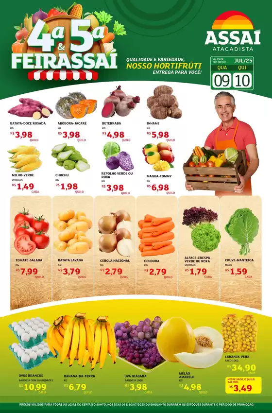Catálogo Assaí Atacadista em Vitória | Pechinchas e ofertas atuais | 2025-07-10T00:00:00.000Z - 2025-07-10T00:00:00.000Z