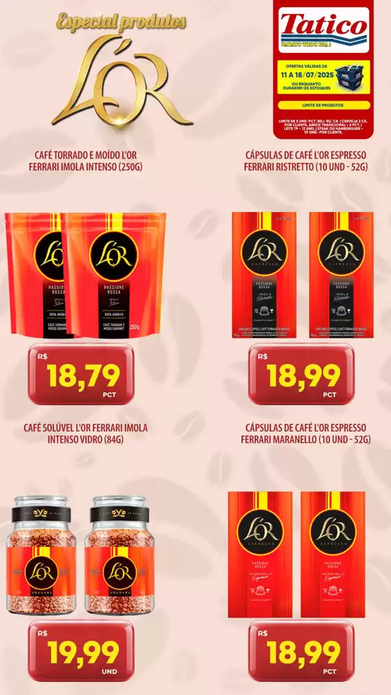 Ofertas e promoções atuais
