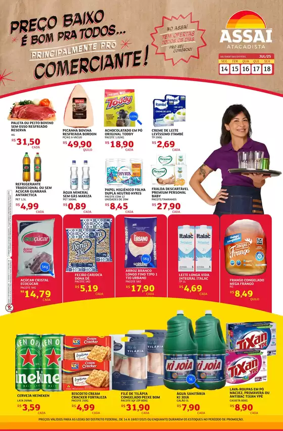Catálogo Assaí Atacadista em Taguatinga | Ofertas especiais para você | 2025-07-14T00:00:00.000Z - 2025-07-18T00:00:00.000Z