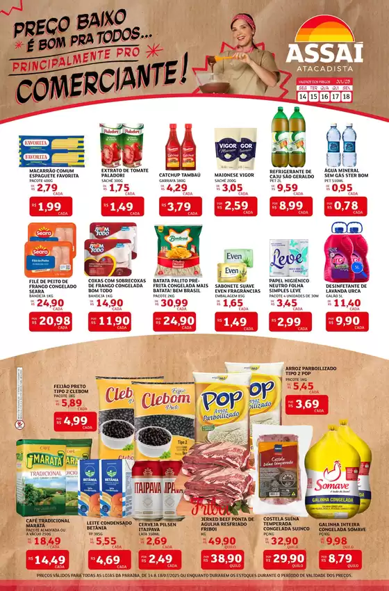 Ótima oferta para todos os clientes