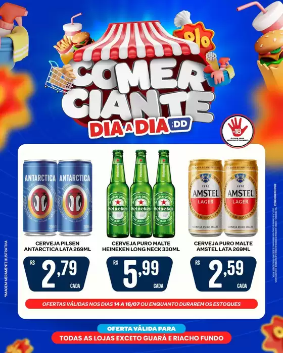 Catálogo Atacadão Dia a Dia em Taguatinga | Ótima oferta para todos os clientes | 2025-07-14T00:00:00.000Z - 2025-07-16T00:00:00.000Z