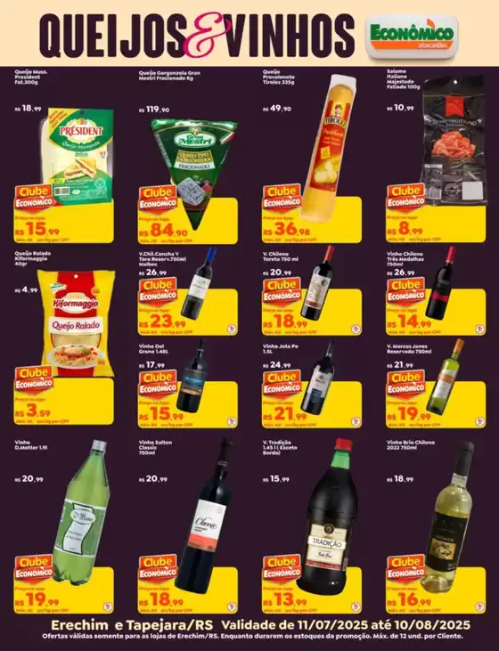 Ampla seleção de ofertas