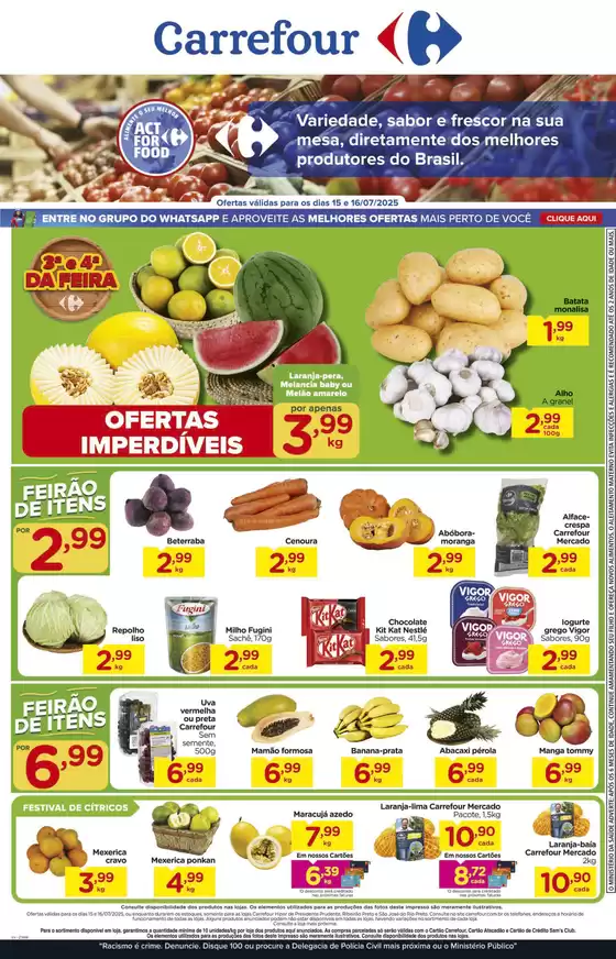 Ofertas exclusivas para nossos clientes