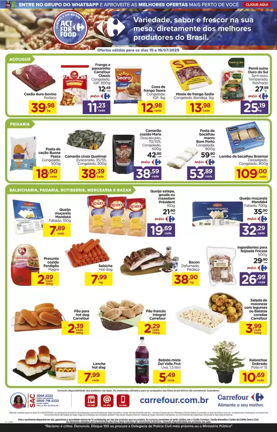 Ofertas especiais para você