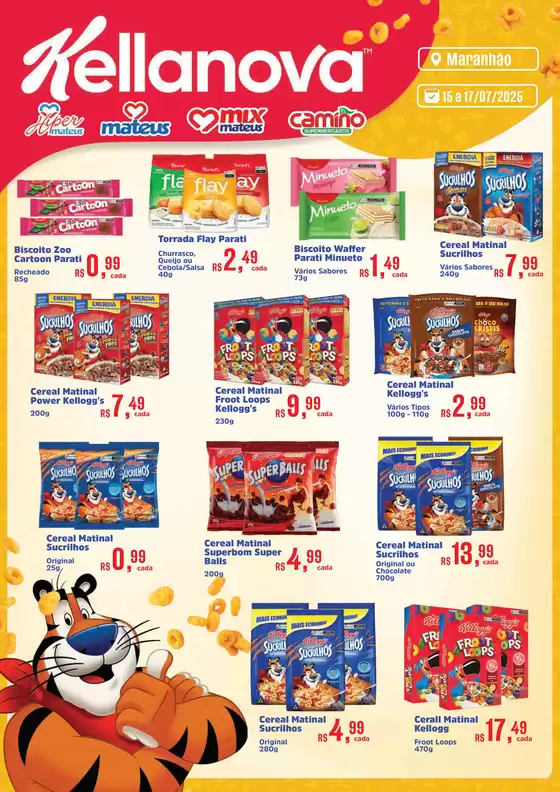 Catálogo Supermercados Mateus em Imperatriz | Kellanova | 2025-07-15T00:00:00.000Z - 2025-07-17T00:00:00.000Z