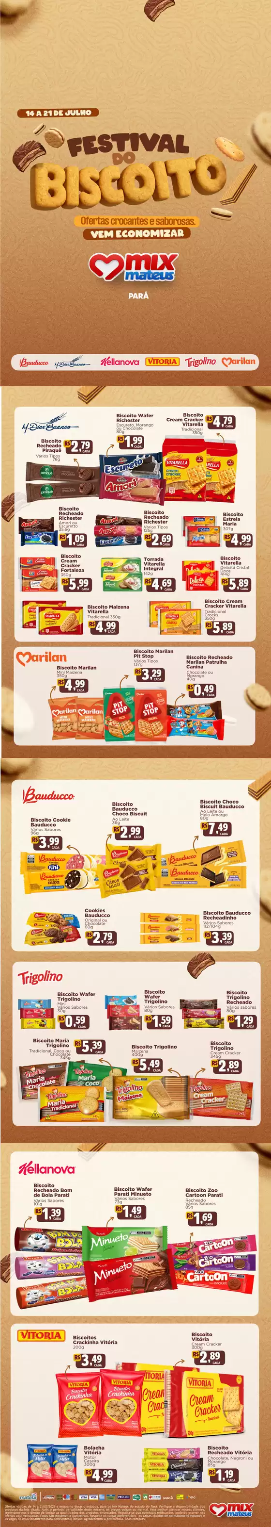 Catálogo Supermercados Mateus em Ananindeua | Festival do Biscoito | 2025-07-14T00:00:00.000Z - 2025-07-21T00:00:00.000Z