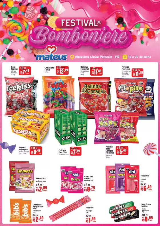Catálogo Supermercados Mateus em Bayeux | Ofertas exclusivas | 2025-07-15T00:00:00.000Z - 2025-07-20T00:00:00.000Z