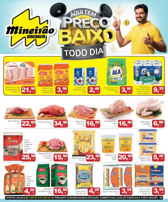 Catálogo Mineirão Atacarejo em Porto Seguro | Ótima oferta para todos os clientes | 2025-07-15T00:00:00.000Z - 2025-07-20T00:00:00.000Z