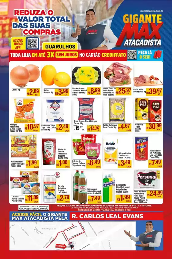 Catálogo Max Atacadista em Santo André | Ofertas para caçadores de pechinchas | 2025-07-14T00:00:00.000Z - 2025-07-18T00:00:00.000Z