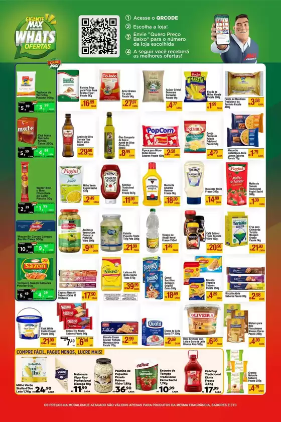 Ofertas e promoções atuais