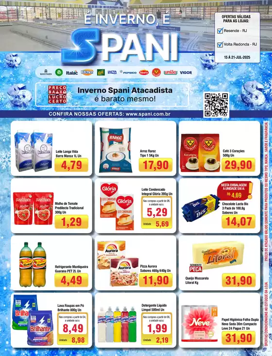 Catálogo Spani Atacadista em Volta Redonda | Descontos e promoções | 2025-07-15T00:00:00.000Z - 2025-07-22T00:00:00.000Z