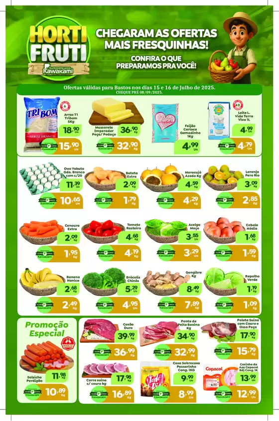 Catálogo Supermercados Kawakami | Ofertas - Bastos | 2025-07-15T00:00:00.000Z - 2025-07-16T00:00:00.000Z