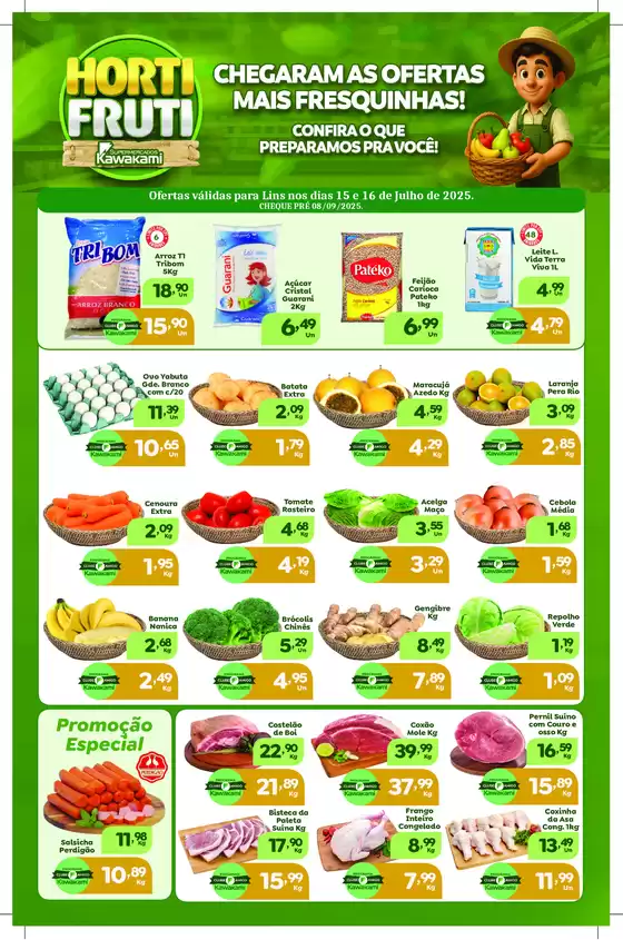 Catálogo Supermercados Kawakami | Ofertas - Lins | 2025-07-15T00:00:00.000Z - 2025-07-16T00:00:00.000Z