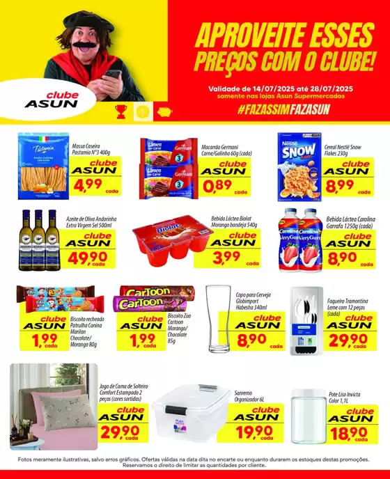 Catálogo Asun em Novo Hamburgo | Grandes descontos em produtos selecionados | 2025-07-14T00:00:00.000Z - 2025-07-28T00:00:00.000Z