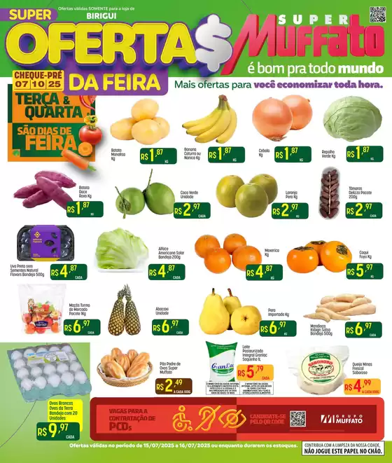 Ótima oferta para todos os clientes
