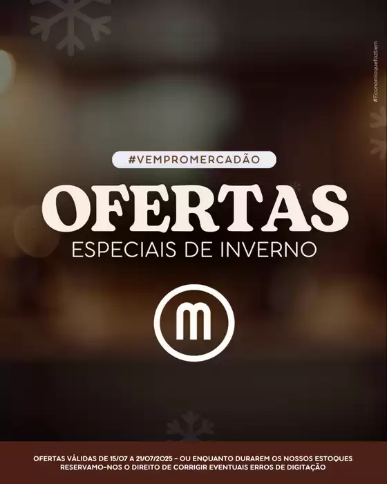 Catálogo Mercadão Atacadista | Ótima oferta para todos os clientes | 2025-07-15T00:00:00.000Z - 2025-07-21T00:00:00.000Z