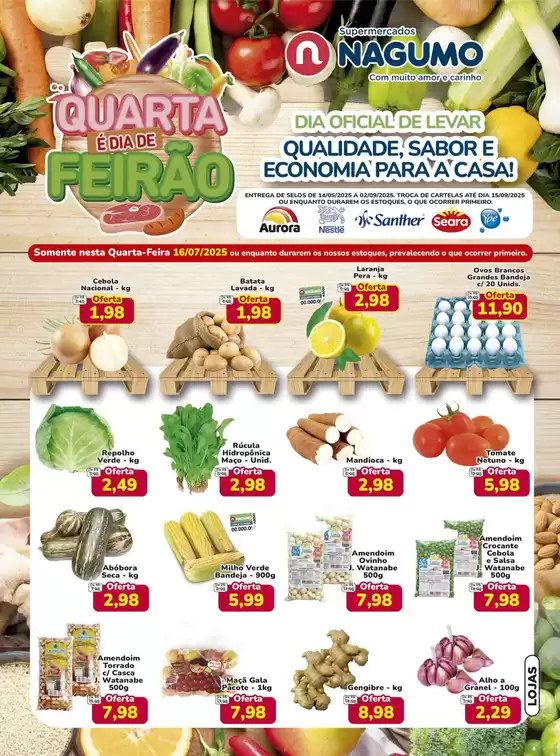 Catálogo Nagumo em São Paulo | Quarta do Feirão | 2025-07-16T00:00:00.000Z - 2025-07-16T00:00:00.000Z