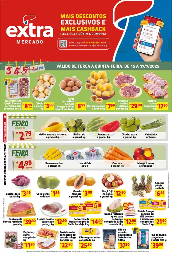 Catálogo Extra | Melhores ofertas para compradores econômicos | 2025-07-15T00:00:00.000Z - 2025-07-17T00:00:00.000Z