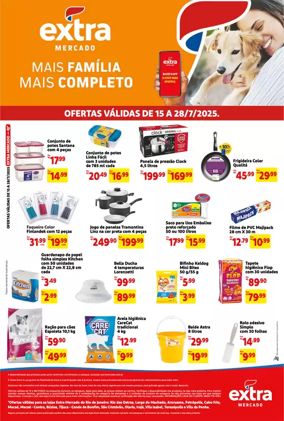 Catálogo Extra em Rio de Janeiro | Economize agora com nossas ofertas | 2025-07-15T00:00:00.000Z - 2025-07-28T00:00:00.000Z