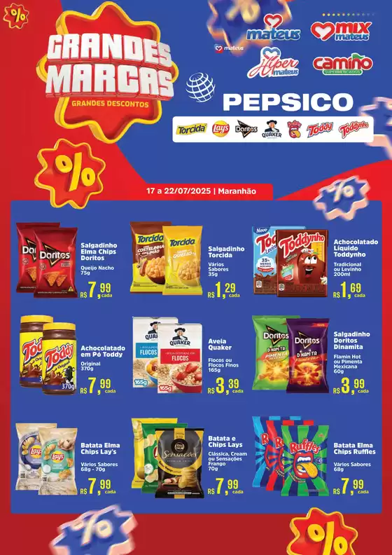 Catálogo Supermercados Mateus em Barra do Corda | Ofertas exclusivas para nossos clientes | 2025-07-17T00:00:00.000Z - 2025-07-22T00:00:00.000Z