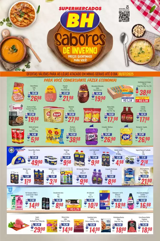 Catálogo Supermercados BH em Contagem | Sabores De Inverno | 2025-07-17T00:00:00.000Z - 2025-07-30T00:00:00.000Z