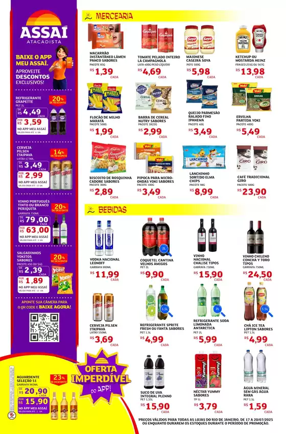 Ofertas exclusivas para nossos clientes