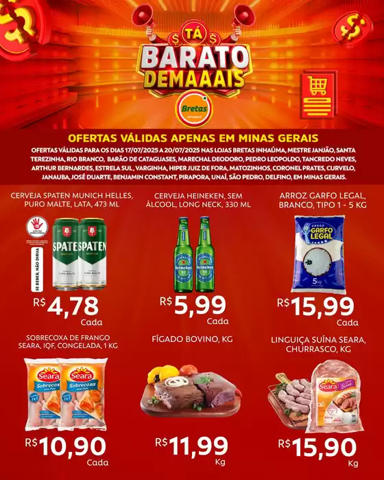 Encarte Bretas Supermercados