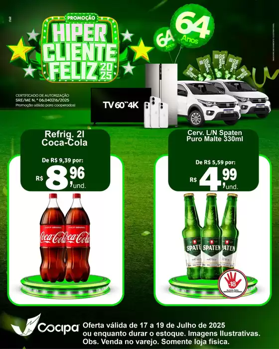 Catálogo Cocipa | Encarte Cocipa | 2025-07-17T00:00:00.000Z - 2025-07-19T00:00:00.000Z