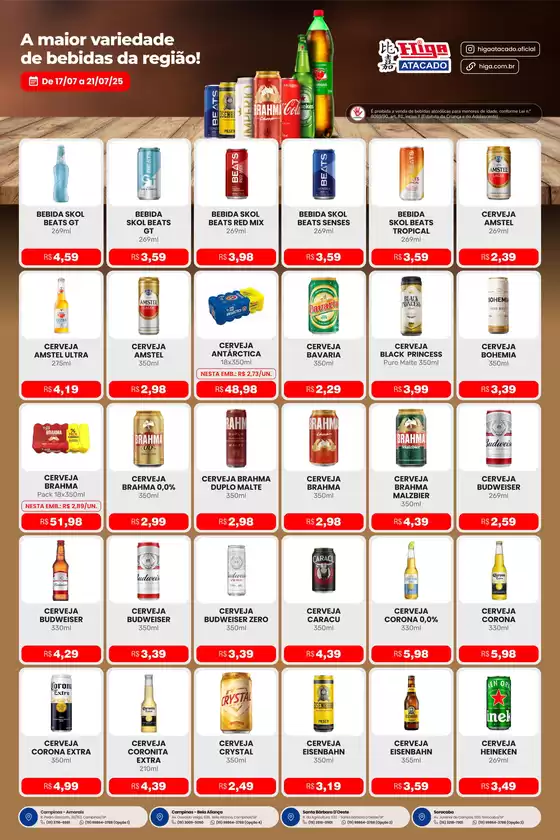 Catálogo Higa Atacado | Descontos e promoções | 2025-07-17T00:00:00.000Z - 2025-07-21T00:00:00.000Z