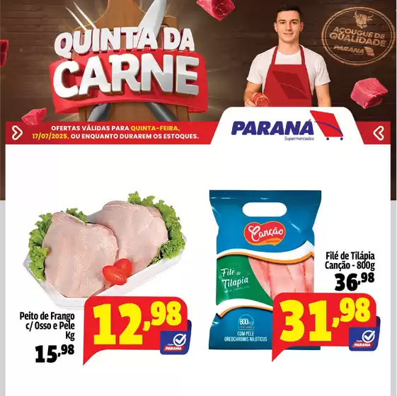 Catálogo Paraná Supermercados em Americana | Ofertas para caçadores de pechinchas | 2025-07-17T00:00:00.000Z - 2025-07-17T00:00:00.000Z