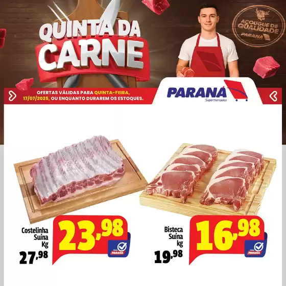 Catálogo Paraná Supermercados em Americana | Ofertas exclusivas para nossos clientes | 2025-07-17T00:00:00.000Z - 2025-07-17T00:00:00.000Z