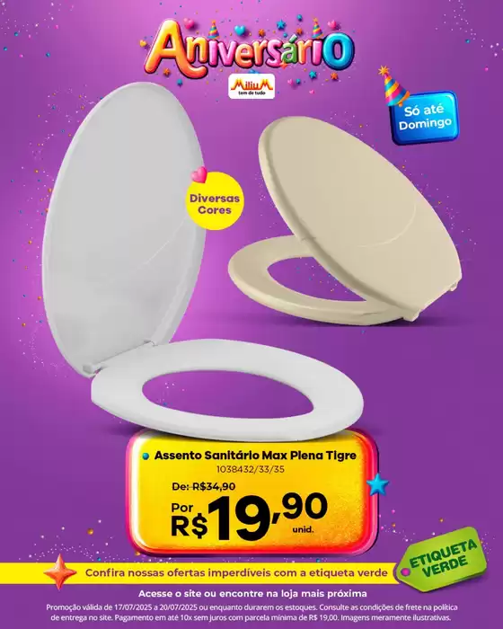 Catálogo Milium em Concórdia | Encarte Milium | 2025-07-17T00:00:00.000Z - 2025-07-20T00:00:00.000Z