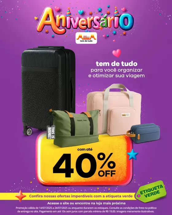 Melhores ofertas para todos os clientes