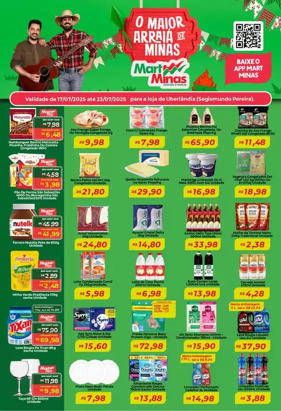 Ampla seleção de ofertas