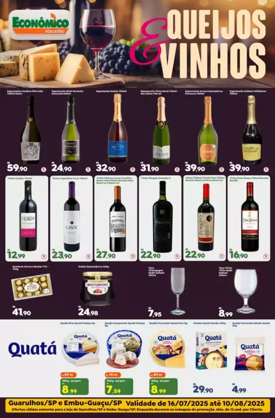 Catálogo Econômico Atacadão | Nossas melhores ofertas para você | 2025-07-16T00:00:00.000Z - 2025-08-10T00:00:00.000Z