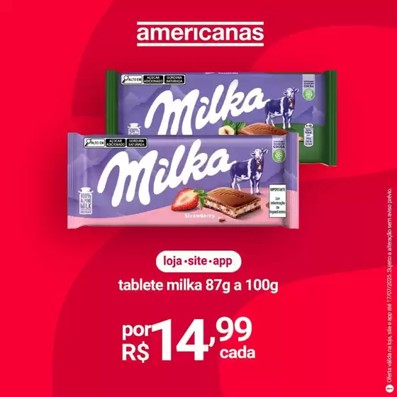 Grandes descontos em produtos selecionados
