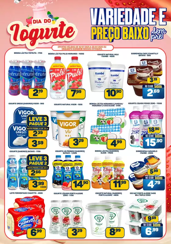 Promoções especiais em andamento
