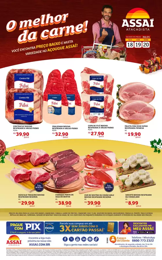 Catálogo Assaí Atacadista em Salvador | Nossas melhores ofertas para você | 2025-07-18T00:00:00.000Z - 2025-07-20T00:00:00.000Z