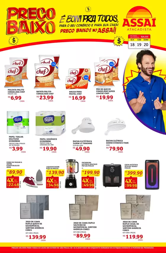 Catálogo Assaí Atacadista em Piracicaba | Ótima oferta para caçadores de pechinchas | 2025-07-18T00:00:00.000Z - 2025-07-20T00:00:00.000Z